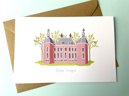 Kaart Kasteel Endegeest