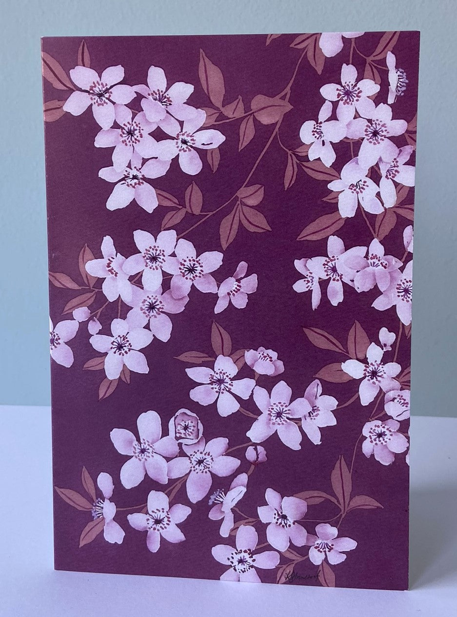 Card Cherry Blossom