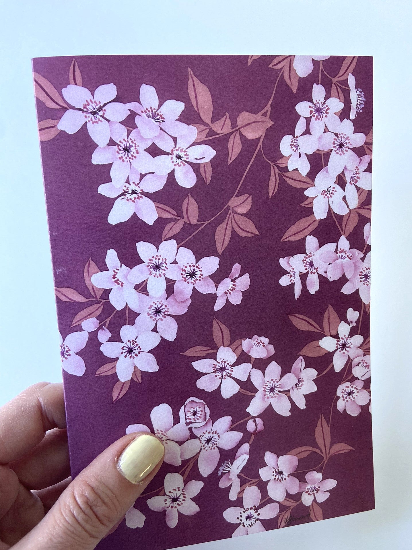 Card Cherry Blossom