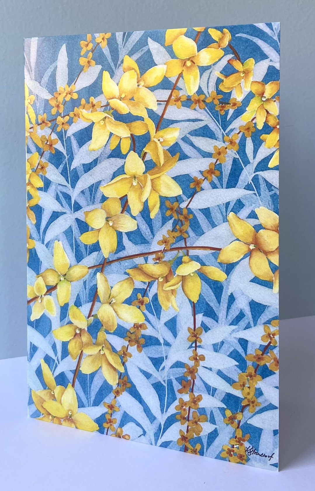 Card Forsythia