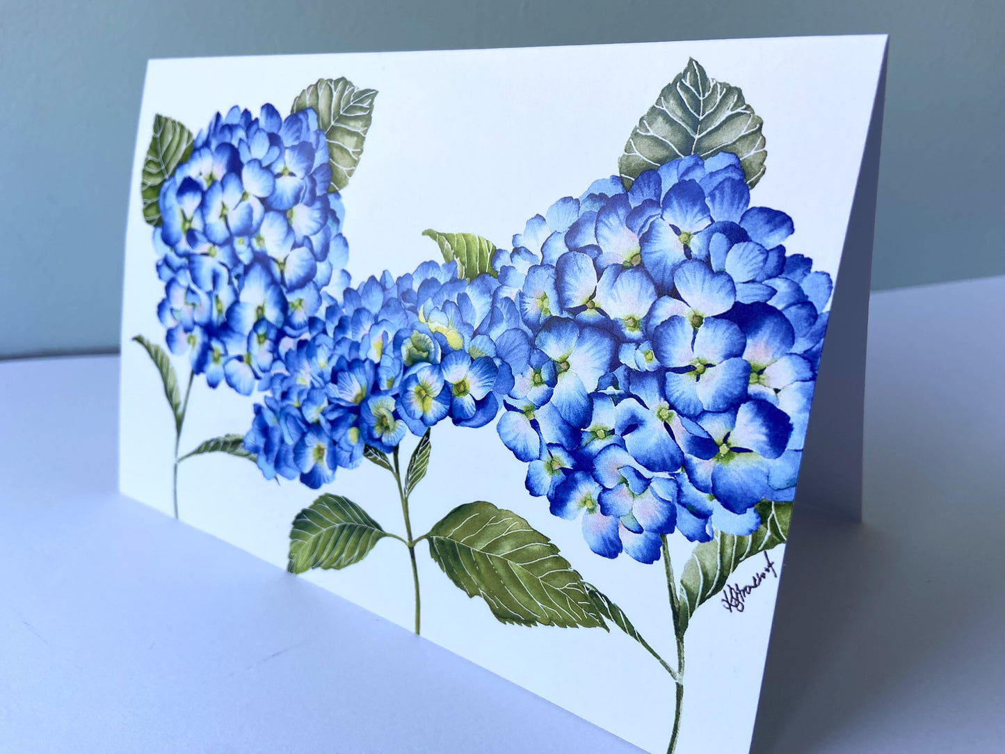 Card Hydrangea