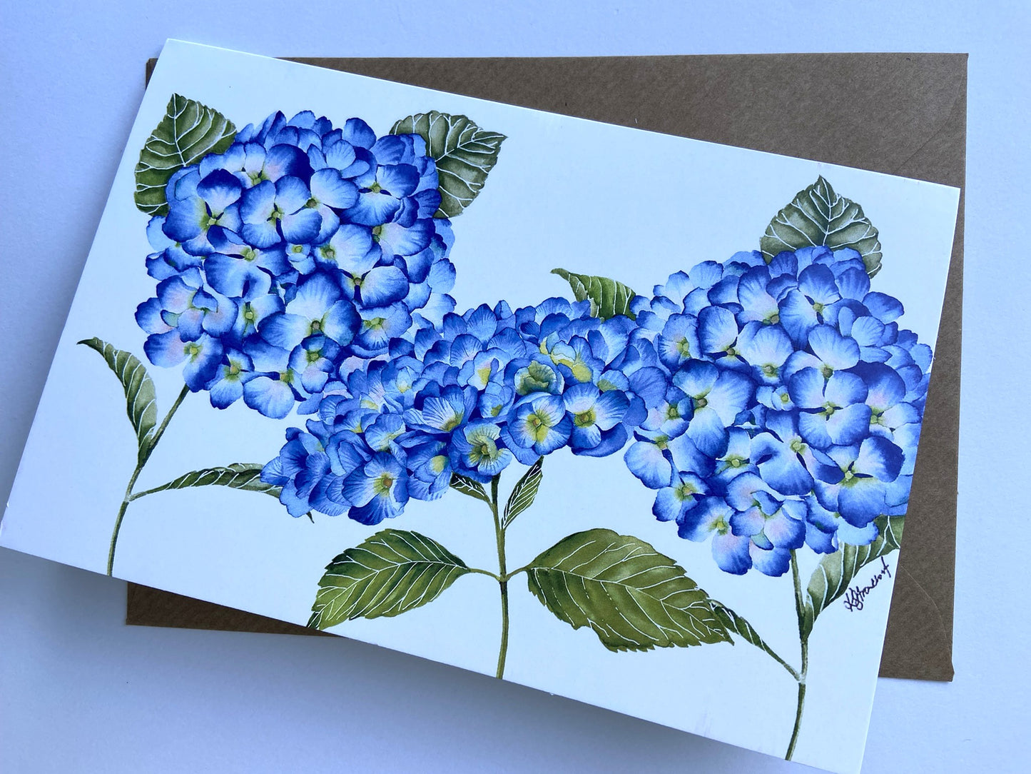 Card Hydrangea